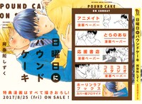 「日曜日にパウンドケーキ」購入特典