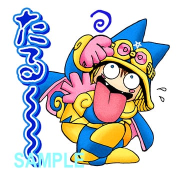 まじかる タルるートくん がlineスタンプ化 ジャンプ72週連続企画で コミックナタリー