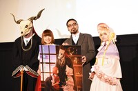 左からエリアス、種崎敦美、竹内良太、シルキー。