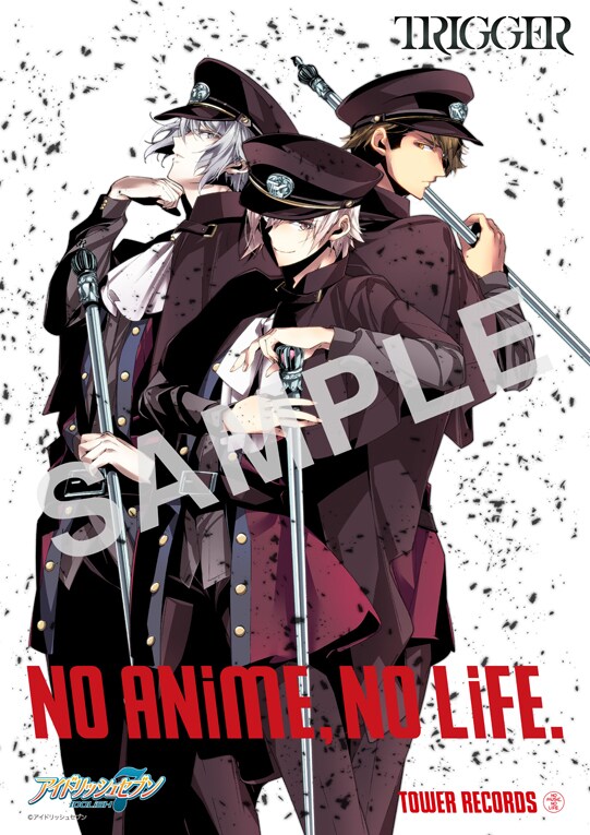 「NO ANiME, NO LiFE. × TRIGGER」スペシャルコラボポスター