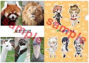 売店で販売される「クリアファイル」。