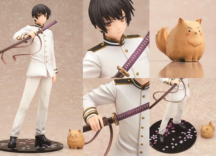 ヘタリア」日本が美麗な1/8スケールフィギュアで登場、ぽちくんも付属  