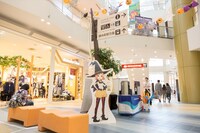 昨年用意されたフォトスポットの様子。