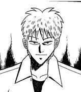 原作のアカギ登場シーン。