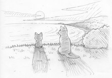 こなみかなたによる描き下ろしイラスト。