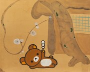 「リラックマ×軒端の梅」 (c)2017 San-X Co.,Ltd.All Rights Reserved (c)芸艸堂