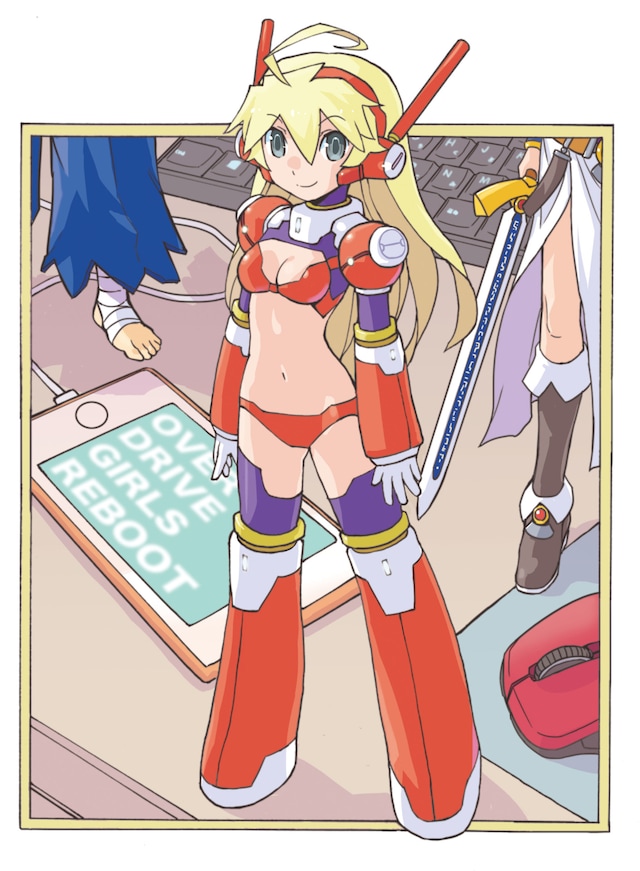 「超可動ガールズ～OVER DRIVE GIRLS～」キービジュアル