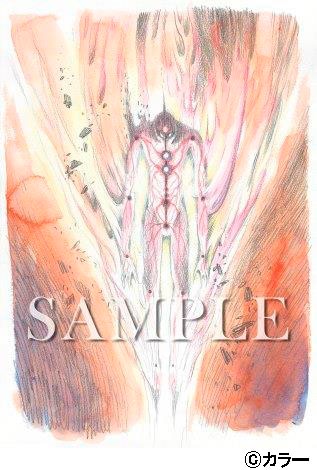 「エヴァンゲリオン展」展示作品より。