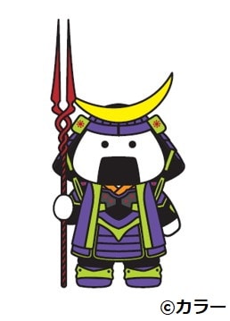 仙台会場用に制作された「エヴァンゲリオン×むすび丸」。