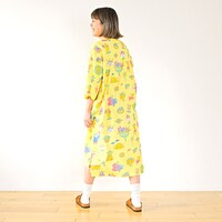 ルームワンピースの着用イメージ。