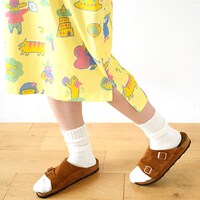 ルームワンピースの着用イメージ。