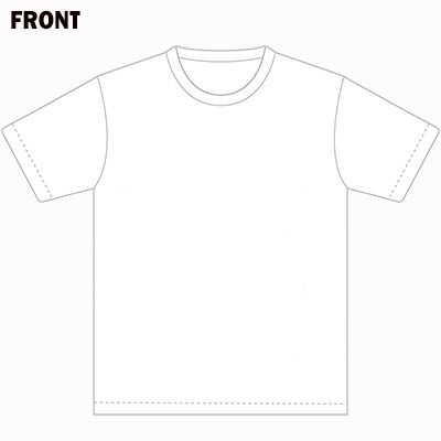 「『花山薫モデル』侠客立ち全面プリントTシャツ」（フロント）