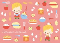 “推しキャラキュート”デザインの「だいすきアップルパイ柄」。