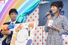 左からTBSの那須田淳プロデューサー、茜屋日海夏。