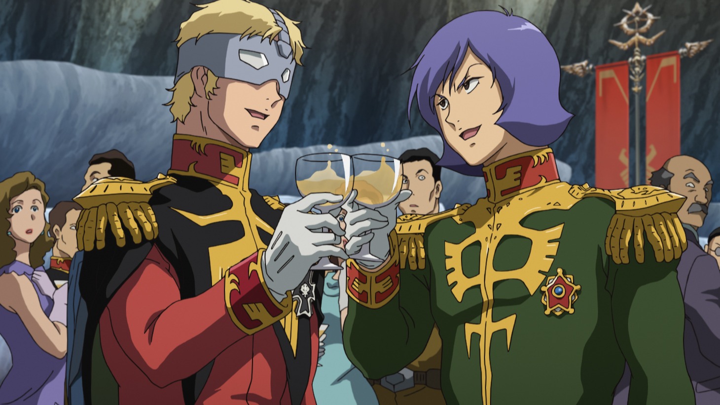 「機動戦士ガンダム THE ORIGIN 誕生 赤い彗星」より。