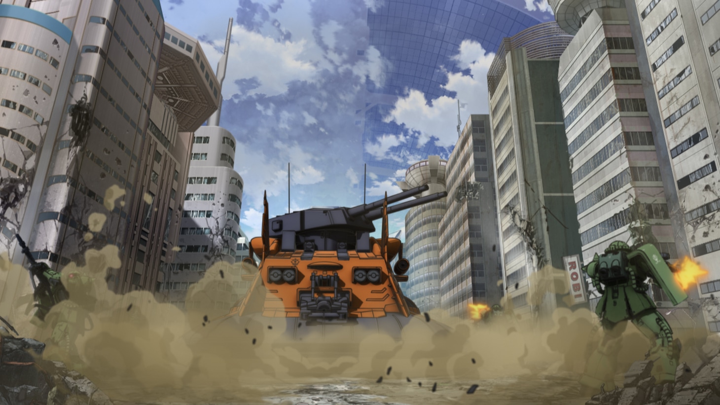 「機動戦士ガンダム THE ORIGIN 誕生 赤い彗星」より。