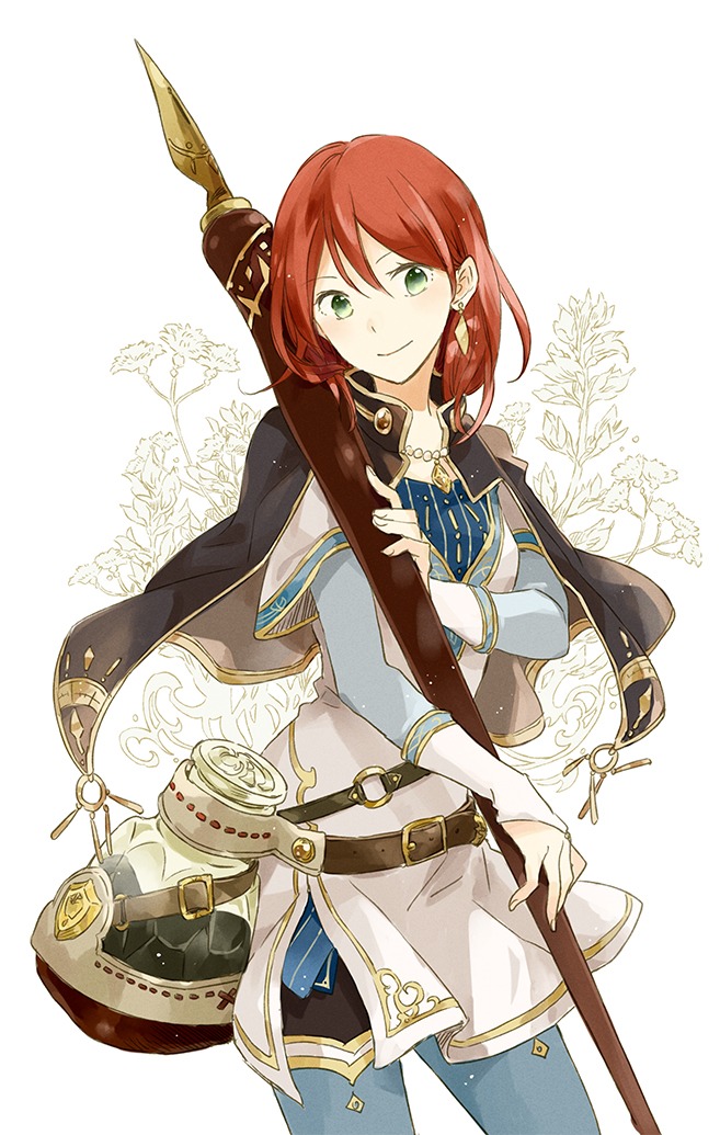「赤髪の白雪姫」イラスト