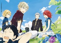 「白泉社即日デビューまんが賞」投稿者へプレゼントされた「練習用複製原画BOOK」に収録される「赤髪の白雪姫」イラスト。