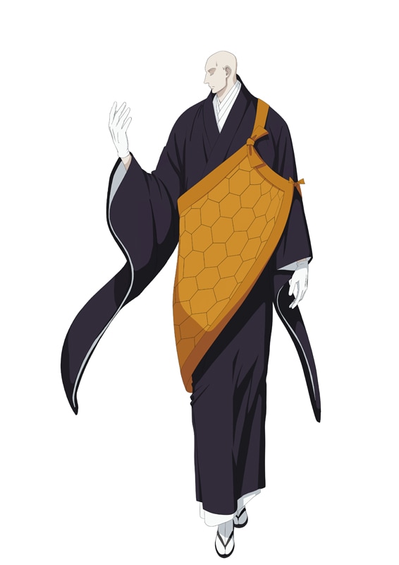 金剛先生のキャラクタービジュアル。