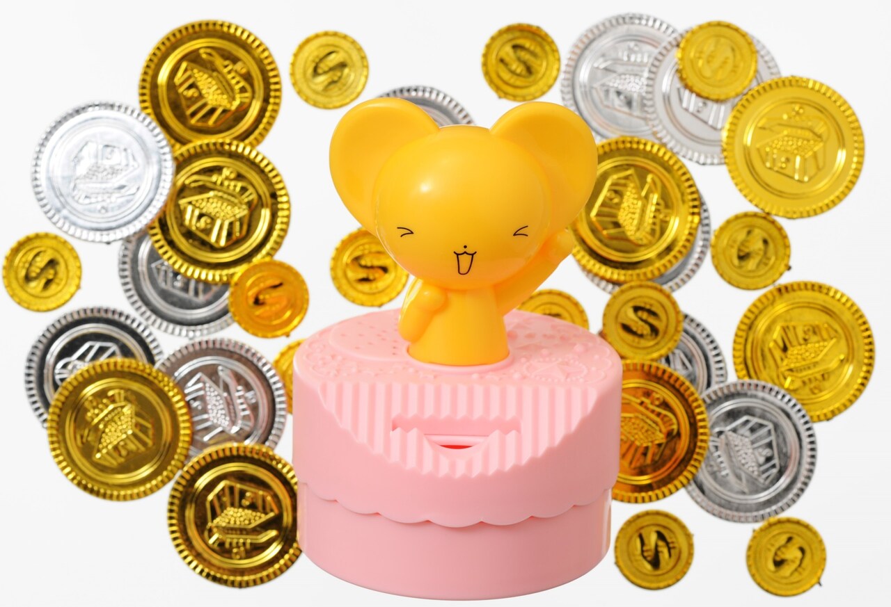 久川綾録り下ろしボイスが楽しめる「CCさくら」ケロちゃんの貯金箱が付録に