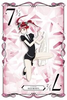 アニメイトで配布されるレッドベリルのカード。