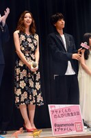 「アヤメくんののんびり肉食日誌」完成披露イベントの様子。