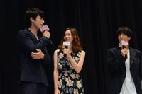 「アヤメくんののんびり肉食日誌」完成披露イベントの様子。