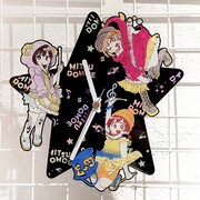 「みつどもえ」アクリル時計