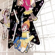 「みつどもえ」アクリル時計