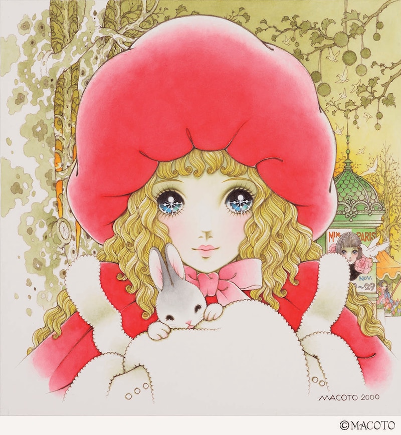 「高橋真琴の原画展 ロマンティック乙女スタイル」メインビジュアル