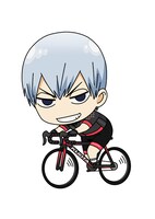 黒田雪成×自転車メーカーのKUOTAのコラボビジュアル。