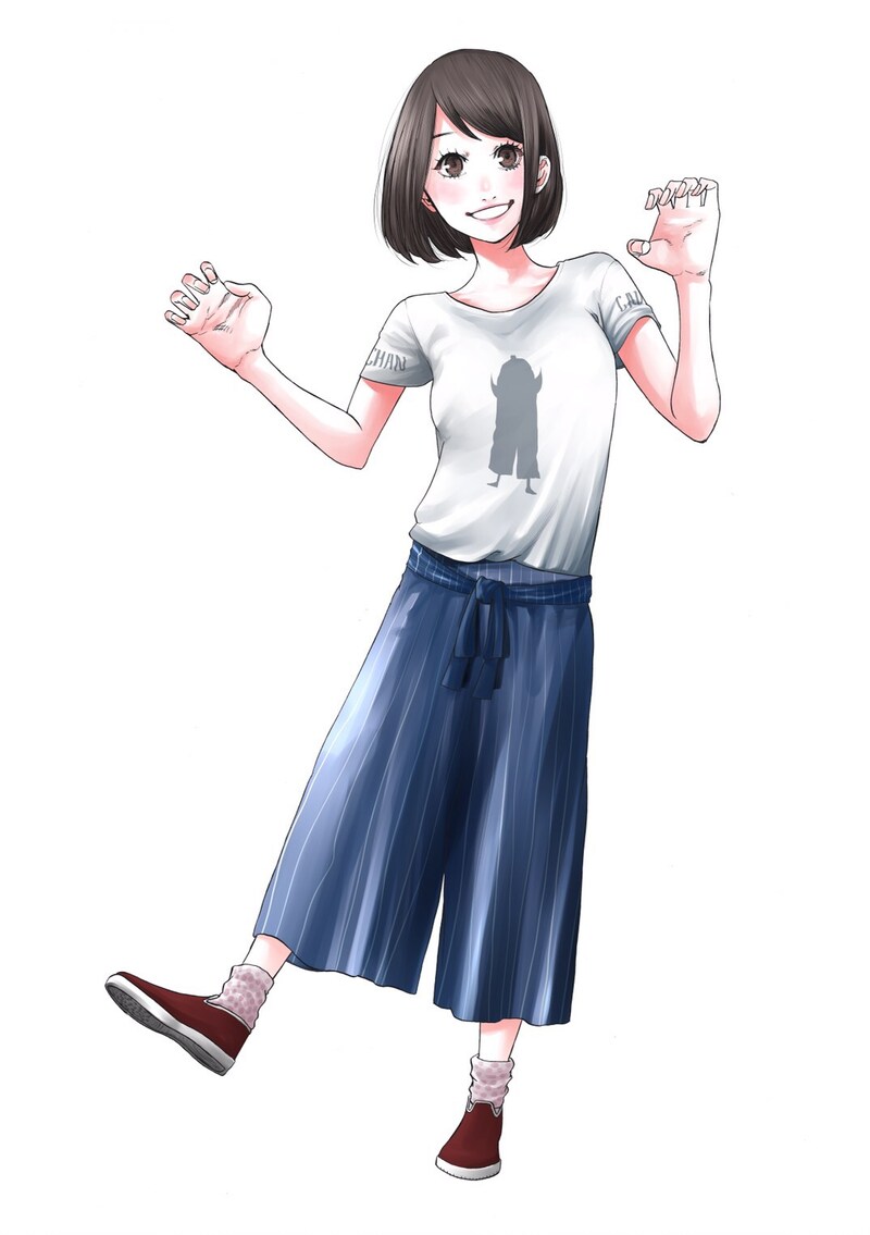 新連載「ガウちゃんといっしょ」のカット。