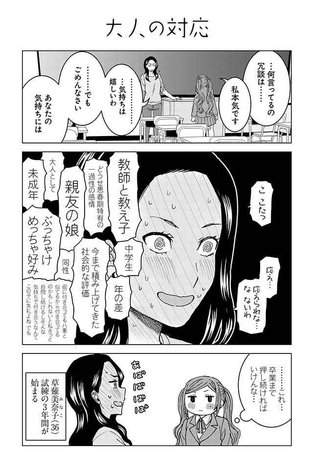 「草薙先生は試されている。」より。
