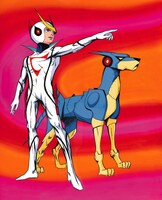 原作のキャシャーン。