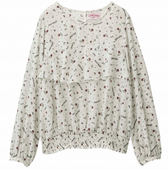 プリントブラウス（セーラームーン）