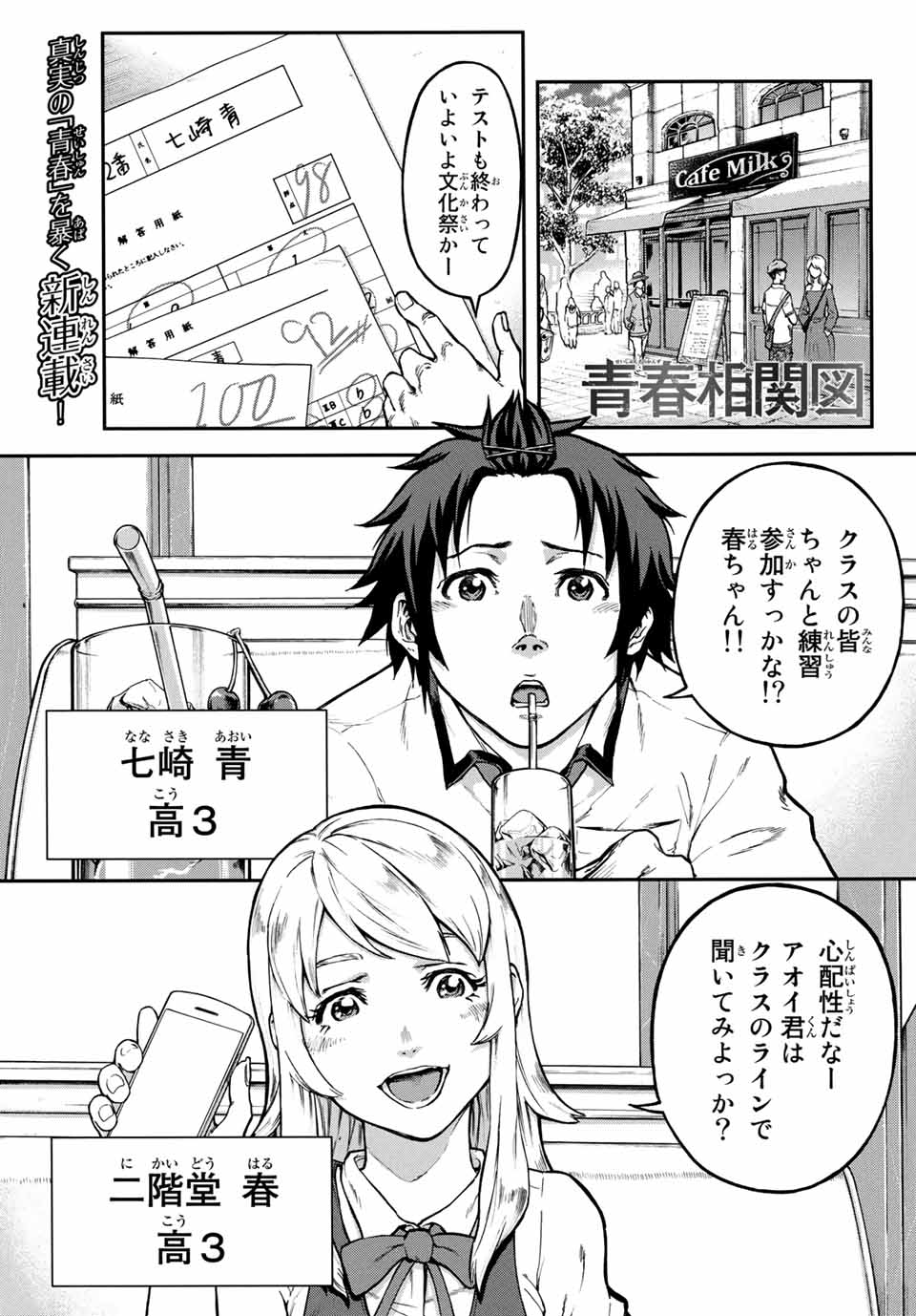 「青春相関図」より。