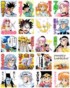 「DRAGON QUEST－ダイの大冒険－（J50th）」スタンプ