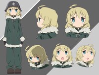 ユーリの設定画。