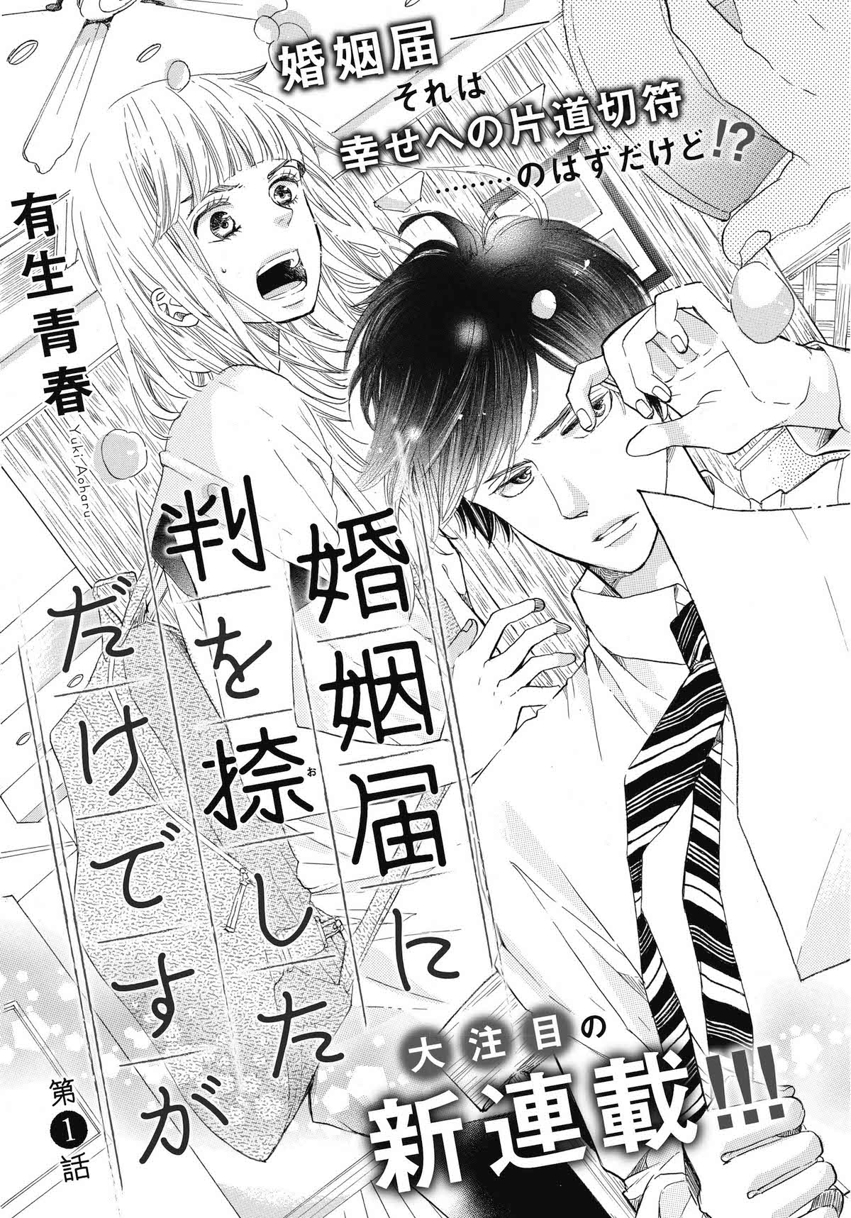 有生青春「婚姻届に判を捺しただけですが」扉