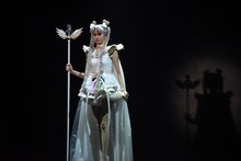 「ミュージカル『美少女戦士セーラームーン』-Le Mouvement Final-」公開舞台稽古より。