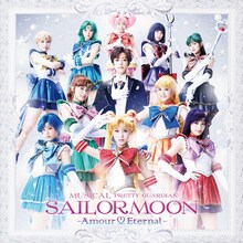 本日より会場で販売される、「ミュージカル『美少女戦士セーラームーン』-Amour Eternal- LIVE CD」。