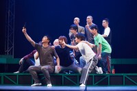 「ダイヤのA The LIVE V」公開ゲネプロの様子。