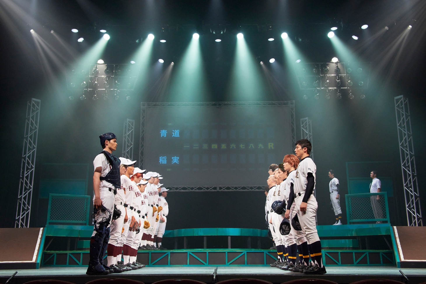 「ダイヤのA The LIVE V」公開ゲネプロの様子。