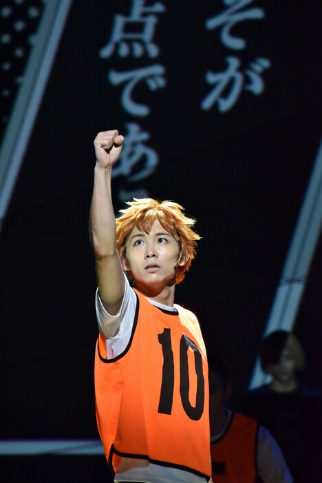 須賀健太演じる日向翔陽。