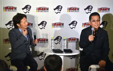 左から荒木飛呂彦、原哲夫。