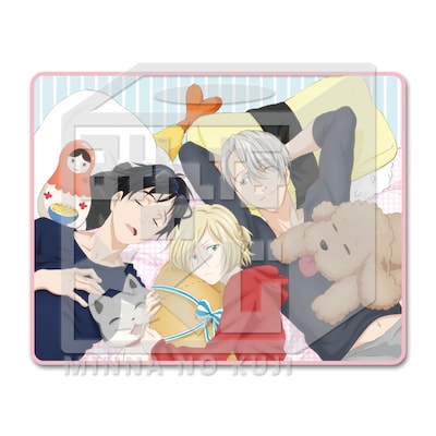 A賞の「描きおろしブランケット」。