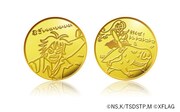 蛯子能収がデザインした特製純金製金貨。