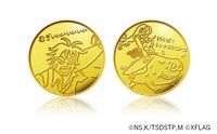 蛯子能収がデザインした特製純金製金貨。