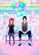 「君とワンダーランド」のカラーカット。