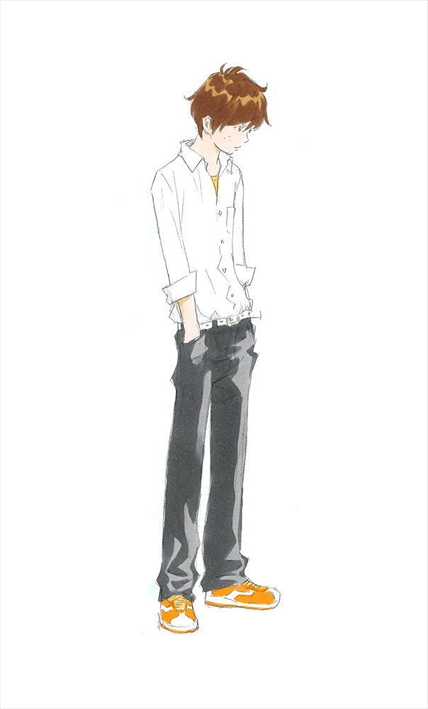 窪之内英策による、ペーターのキャラクター設定画。